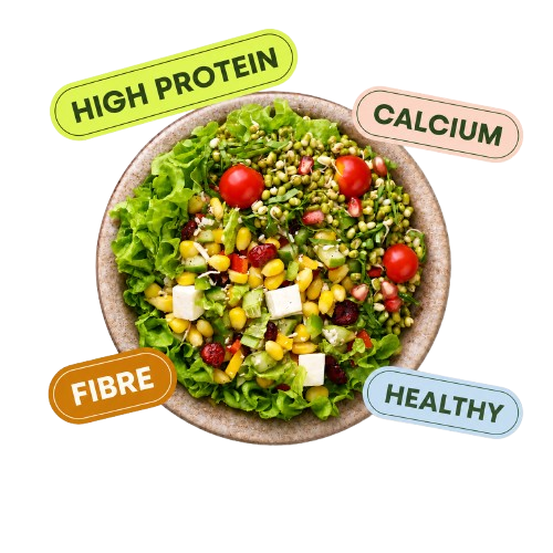 Healthy salad bowl